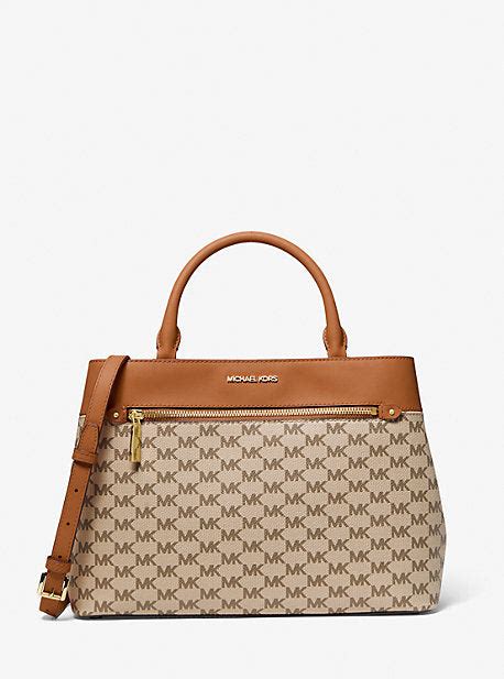 Hailee Large Logo Satchel 